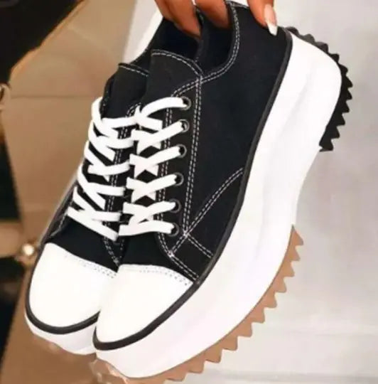 Platform Canvas Shoes
