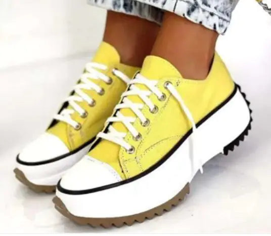 Platform Canvas Shoes