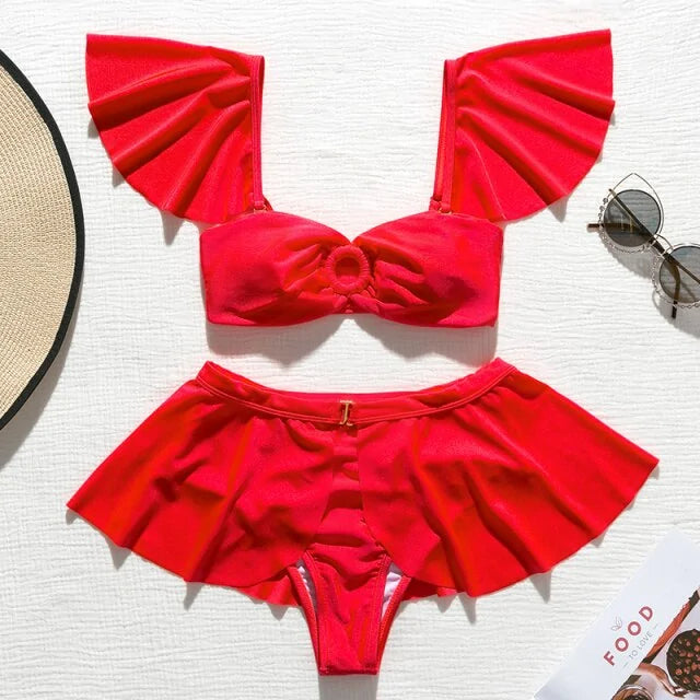 "AquaCurve Bikini Set"