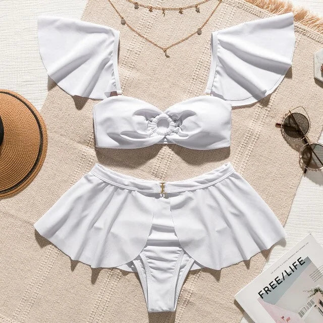 "AquaCurve Bikini Set"