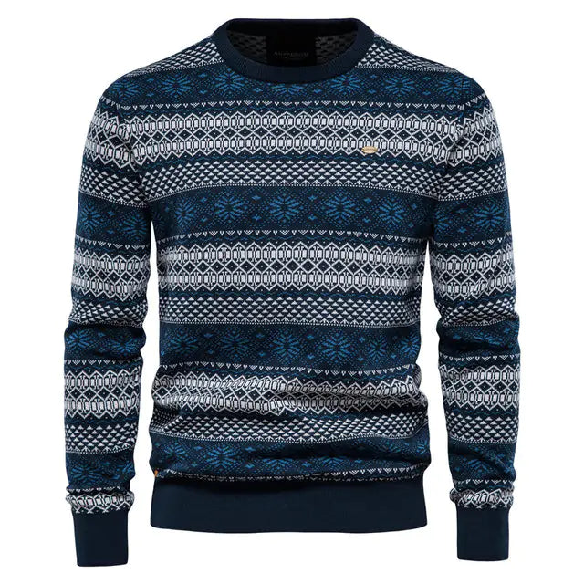 "FusionFlex Cotton Sweater"