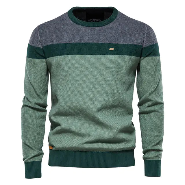 "FusionFlex Cotton Sweater"