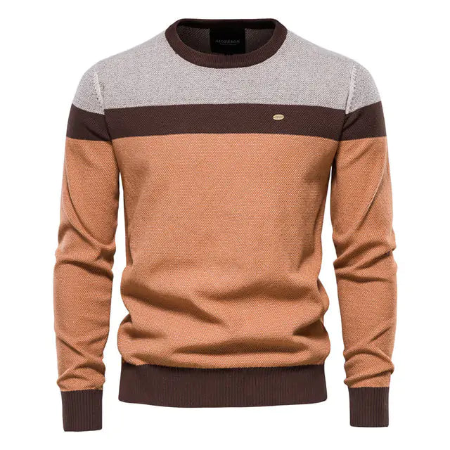 "FusionFlex Cotton Sweater"