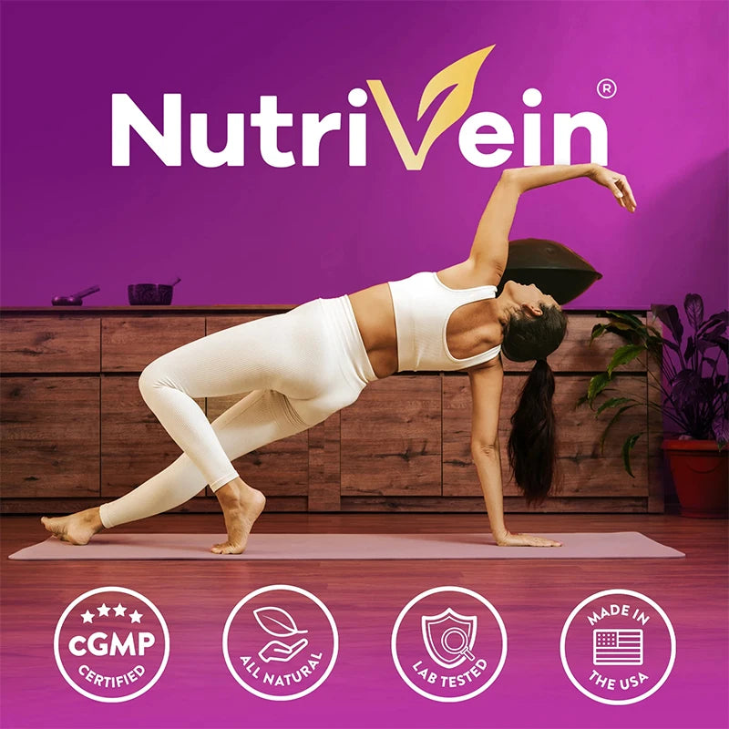 Nutrivein Premium Resveratrol 1450 Mg, 120 Capsules, Antioxidant, Supports A Healthy Immune System