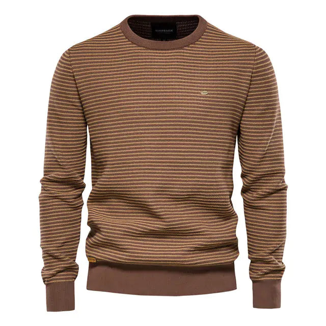 "FusionFlex Cotton Sweater"