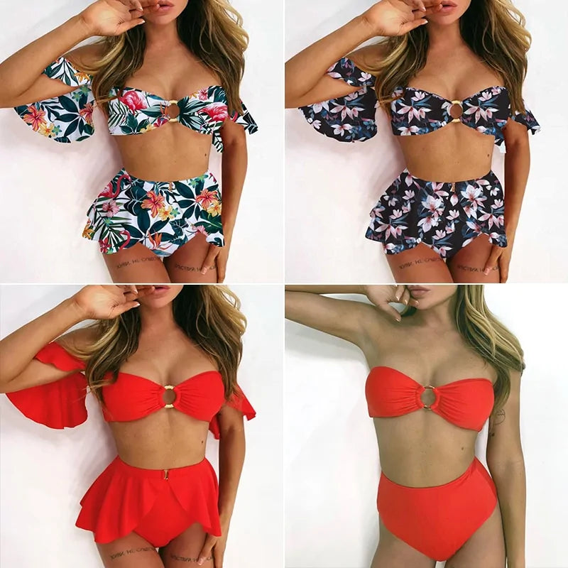 "AquaCurve Bikini Set"