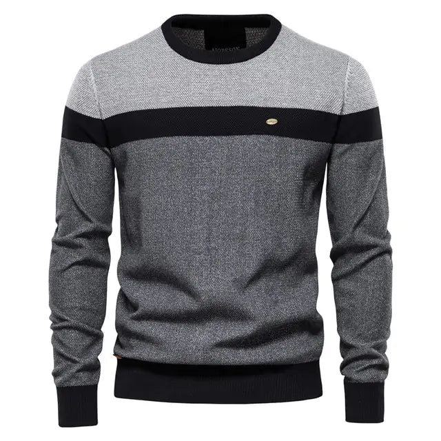 "FusionFlex Cotton Sweater"