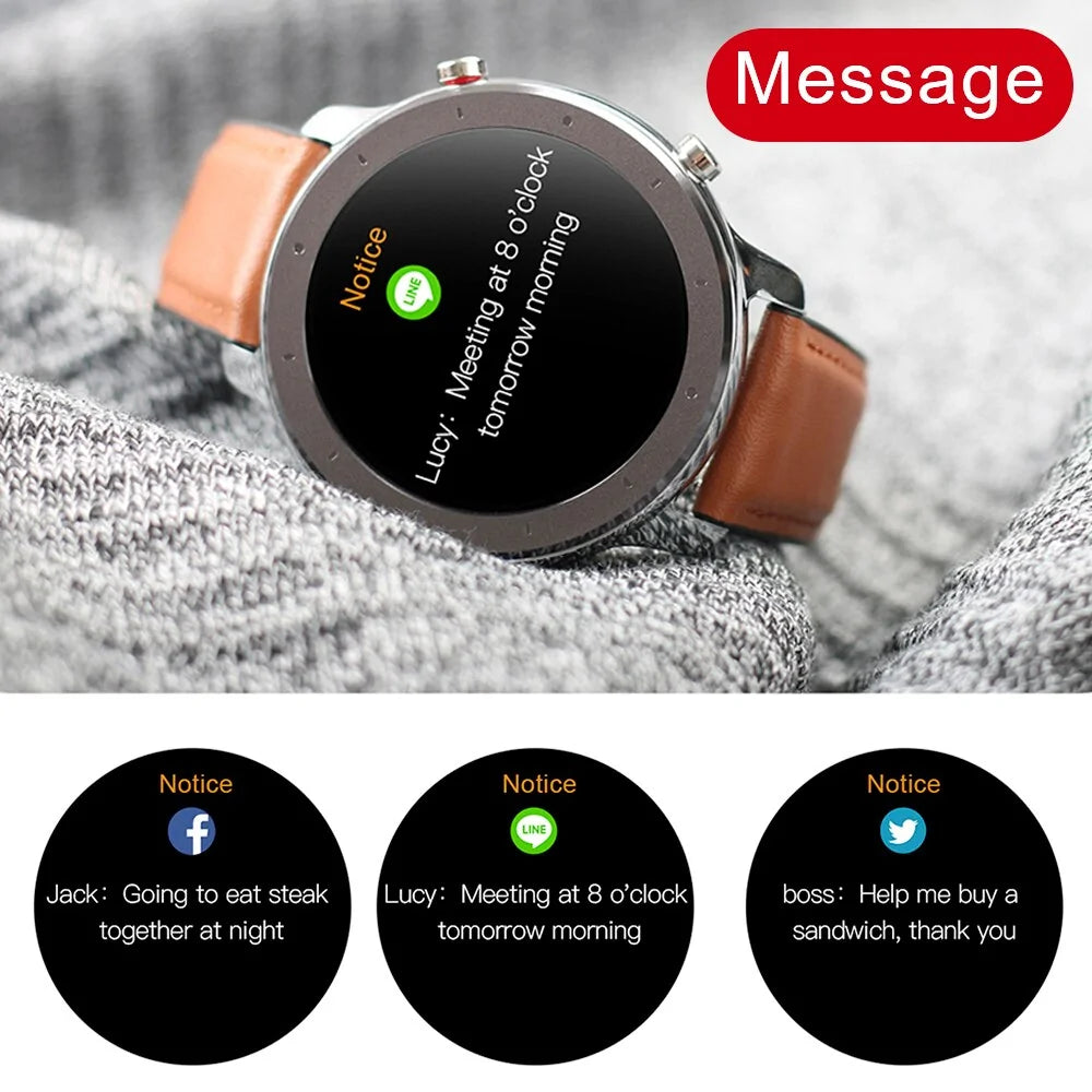 Smartwatch Men Full Touch