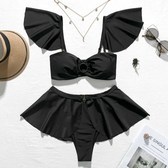 "AquaCurve Bikini Set"