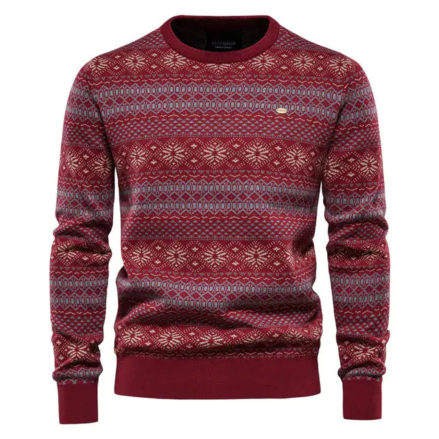 "FusionFlex Cotton Sweater"