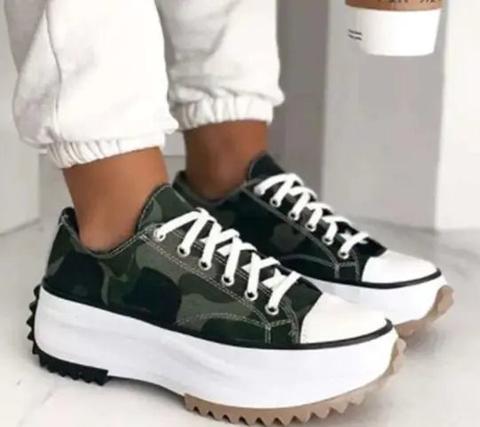 Platform Canvas Shoes