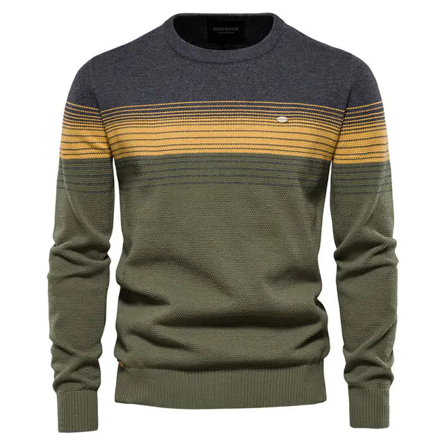 "FusionFlex Cotton Sweater"