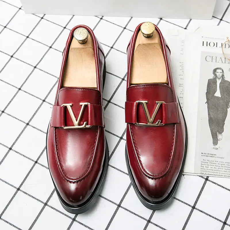 The Roveleto - Italian Fashion style Leather Loafers For Men