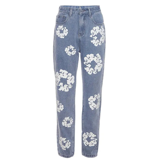 "DaisyRise Printed Pants"