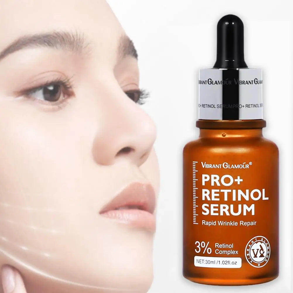 30ml 3% Pro Retinol Serum 3X Peptides 5X Ceramides VE Brighten Skin Anti Wrinkle Anti Sugar Anti Oxygen Skin Care