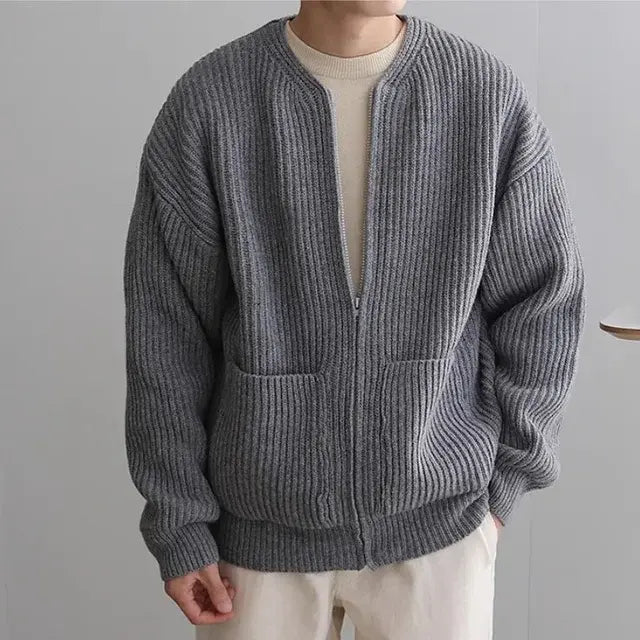 "SleekKnit Cardigan"