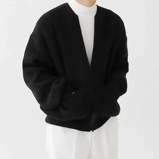 "SleekKnit Cardigan"