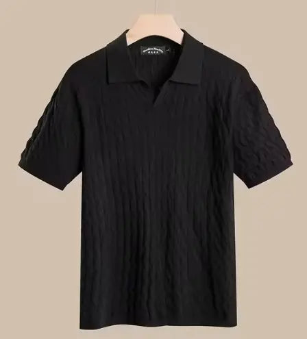 "Streamline Knit Polo"