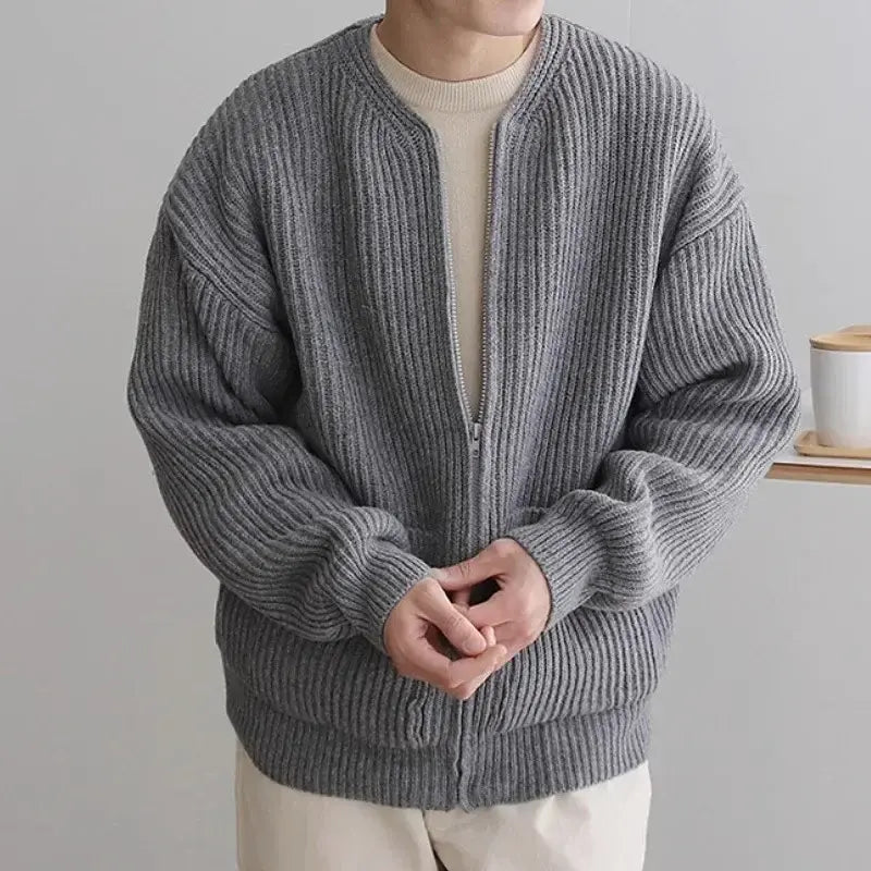 "SleekKnit Cardigan"