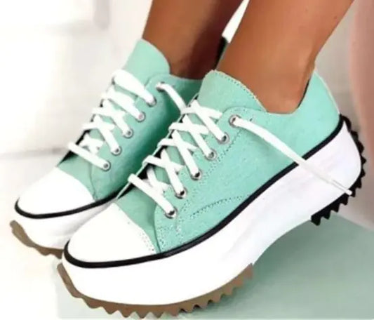 Platform Canvas Shoes