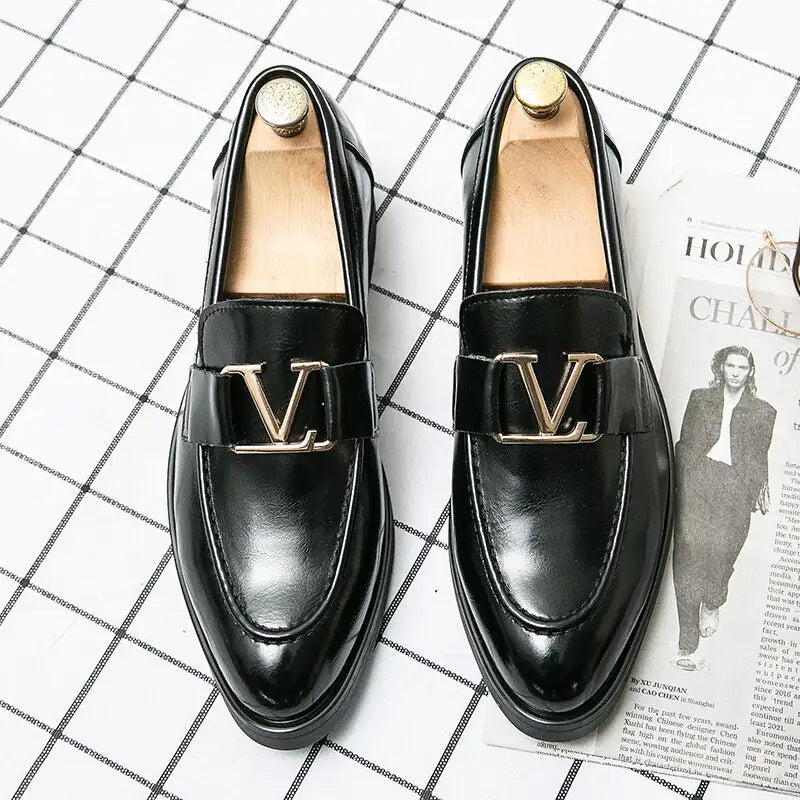 The Roveleto - Italian Fashion style Leather Loafers For Men